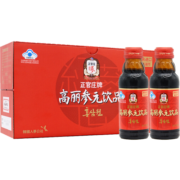 韩国正官庄红参元红参液 人参浓缩口服液100ml*10瓶
