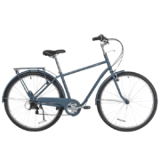 31日20点：DECATHLON 迪卡侬 城市自行车ELOPS 120 HF蓝色XS 4246541