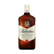 有券上：百龄坛（Ballantine’s）特醇 苏格兰 威士忌 进口洋酒 1000mL+赠芝华士CR13 手指滑板