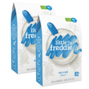 小皮（Little Freddie）高铁米粉婴儿辅食6-12个月以上宝宝米粉营养辅食有机米糊欧洲进口 （1阶）原味米粉2盒装