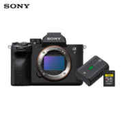 SONY 索尼 Alpha 7 IV 全画幅 微单相机 电池存储卡套装