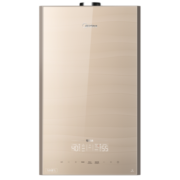 美的（Midea）零冷水壁挂炉 天然气地暖暖气片锅炉 采暖洗浴两用变频恒温热水器 【26R52】零冷水全面玻璃屏≤180㎡