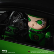 POP MART泡泡玛特 MEGA SPACE MOLLY 400% 兰博基尼汽车定制版玩具礼物 400% 兰博基尼汽车定制版