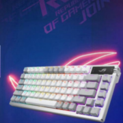 双11预售、plus会员：ROG 夜魔机械键盘 三模游戏键盘75配列 NX冰暴灰轴RGB