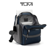 TUMI/途明Alpha 3男士公文背包时尚撞色商务通勤双肩公文背包 海军蓝拼灰色/02603580NVYGY3