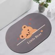美家颜 家用速干地垫吸水防滑硅藻泥软垫40cm*60cm  9元包邮起（需领券）