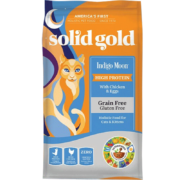 PLUS会员：solid gold 素力高 Indigo moon系列 鸡肉蛋粉全阶段猫粮 6.8kg