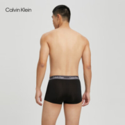 Calvin Klein 内衣男士时尚四条装LOGO腰边弹力轻薄透气平角内裤NP2446O 5TJ-黑底蓝边/黑底浅灰边/黑底深灰边/黑底红边 M