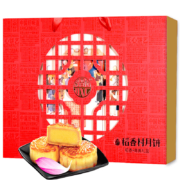 学生专享：DXC 稻香村 稻香尊典 月饼礼盒 12饼8味 600g
