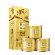 Breeze 清风 原木纯品金装系列 有芯卷纸 4层200g20卷