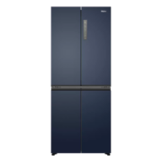 海尔（Haier）【宽70CM】海尔冰箱多门四门十字对开门一级能效风冷无霜变频大容量家用超薄大容量冰箱406升 【星石蓝】406升一级能效双变频厚度680MM