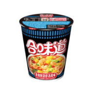 CUP NOODLES 合味道 标准杯 海鲜风味方便面 76g（任选12件）