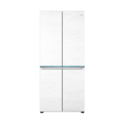 海尔（Haier）475L全空间保鲜超薄零嵌十字双开四开门电冰箱家用白色一级能效嵌入式60cm以下BCD-475WGHTD1BGZU1