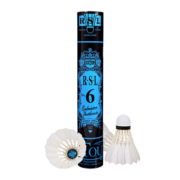 亚狮龙（RSL）羽毛球比赛训练稳定耐打RSL6号鸭毛77速12只装/桶