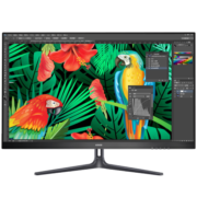KOIOS K2722UD 27英寸4K HDR 窄边框 IPS 广色域  设计家用 专业电脑显示器 黑色