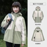 一折大促骆驼 男女夹棉加厚保暖冲锋衣