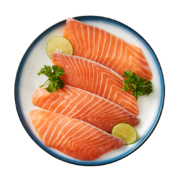 再降价、概率券：Marine Harvest 美威 原味三文鱼排 240g*3件