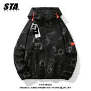超级补贴：STA HELLO 新款美式夹克 冲锋衣 男士秋冬季 潮牌