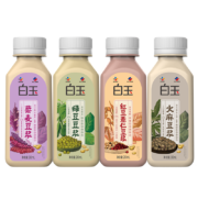 PLUS会员：白玉 豆浆280ml*4瓶组合装（红豆薏米+绿豆+火麻+藜麦4种口味）