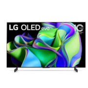 LG 42英寸电竞游戏显示器电视机平板高清120Hz刷新率OLED42C3PCA