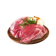 东来顺 内蒙草原羔羊原切后腿肉 1kg/袋