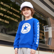 31日20点：CONVERSE 匡威 童装男童圆领套头卫衣