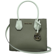 【官方直供】MK女包迈克·科尔斯MICHAEL KORS 军绿色配浅蓝绿色小号单肩手提包35S1GM9M2TARMYGRN MLT
