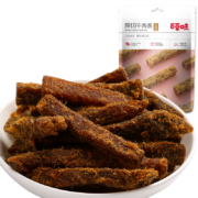 PLUS会员：Be&Cheery 百草味 原切牛肉条 五香味 50g