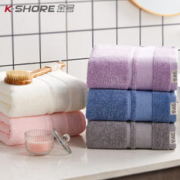KINGSHORE 金号 浴巾女纯棉2023新款家用男大人全棉吸水速干不掉毛洗澡裹巾冬