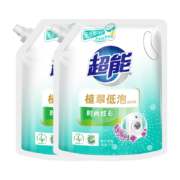 超能 洗衣液薰衣草香持久亮丽时尚炫彩袋装 2kg*2*3袋