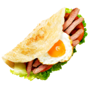 大希地 麦香手抓饼2000g 25片盒装