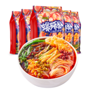好欢螺（HAOHUANLUO）螺蛳粉加辣加臭广西柳州特产酸辣粉重口美食速食米粉 加辣加臭400g*5袋