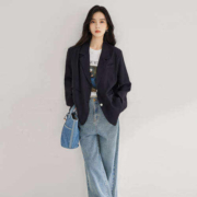 13日10点：DUIBAI 对白 女士西装外套 DDW024B