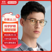 京东京造 Pro+系列 JZ039 防蓝光护目镜 黑色 1副