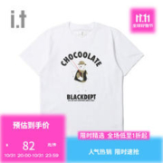 :CHOCOOLATE 男士短袖T恤 B1XTECLTEU02K