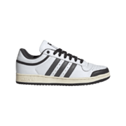双11预售、31日20点付尾款：adidas阿迪达斯官方三叶草TOP TEN LO男女复古经典运动板鞋 白色/深灰色 42(260mm)