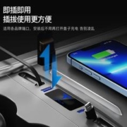 适用特斯拉Model3Y中控拓展坞车充智能车载usb多功能伸缩线快充器
