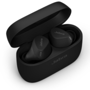 捷波朗（Jabra）Elite4Active 4A真无线蓝牙耳机 主动降噪运动防水音乐耳机 降噪豆 jabra小水滴 9级降噪 黑色