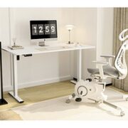 Loctek 乐歌 E2 升降电脑桌 雅白色 1.2m 直形款