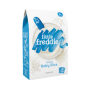 little freddie小皮有机原味高铁大米粉宝宝辅食婴儿米糊6个月160g*1盒