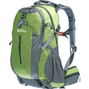 埃尔蒙特ALPINT MOUNTAIN 登山包双肩包附带防雨罩40L 610-024 绿色