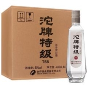 88VIP会员：沱牌 舍得白酒T6850度480ml*6瓶箱装浓香型光瓶粮食送礼礼品白酒