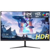 梦想家 显示器27英寸2K高清IPS广视角 100%高色域 75Hz 家用设计电脑游戏电竞显示屏  MU2793Q升级款 MU2798Q