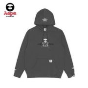 限尺码：Aape 男士连帽加绒卫衣 3817XXH