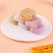 黑盒+签到 欣鸿糯米糍夹心麻薯250g