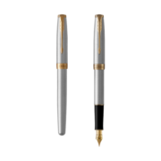 派克（PARKER）钢笔 签字笔 商务办公送礼 男女生日礼物 学生练字 礼品 卓尔系列钢杆金夹墨水笔
