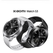 双11预售：MI 小米 Watch S3 蓝牙版 智能手表 47mm 银色 氟橡胶表带
