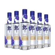郎酒顺品郎蓝顺480ml*6瓶45度浓酱兼香型白酒光瓶口粮酒纯粮酿造