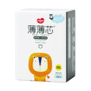 五羊（FIVERAMS）拉拉 薄薄芯婴儿成长裤尿不湿宝宝透气干爽超薄轻柔学步裤小内裤 成长裤XXL码12片