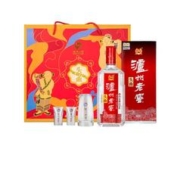 再补券：泸州老窖 头曲礼盒 双支装 浓香型白酒 55度头曲礼盒 625ml*2瓶（含酒具）+凑单